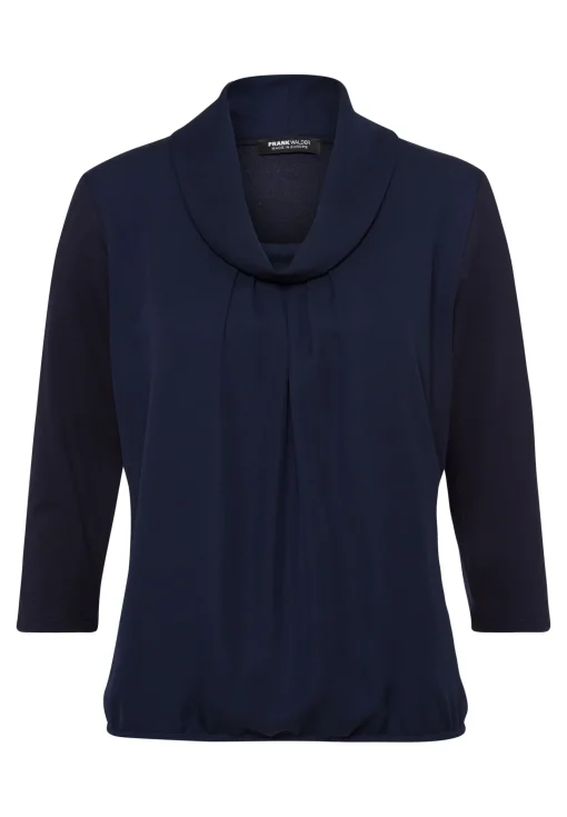 Blusenshirt in figurumspielender Passform