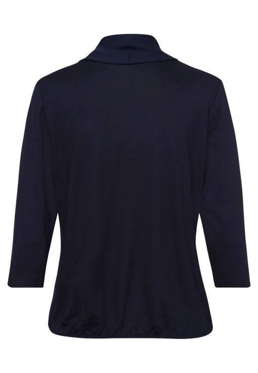 Blusenshirt in figurumspielender Passform