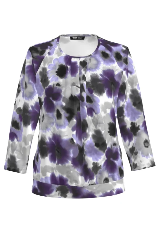 Blusenshirt mit Blütendessin