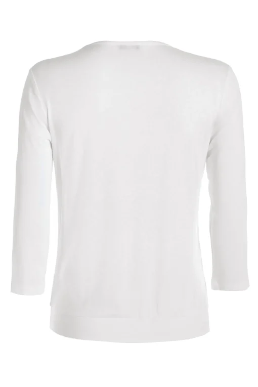 Blusenshirt mit doppeltem Vorderteil