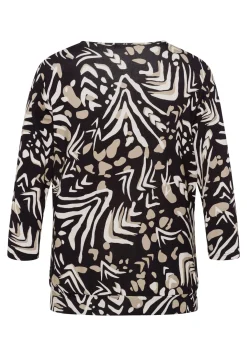 Blusenshirt mit kleiner Passe