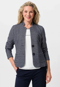 Leichtjacke mit schmeichelndem Kragen