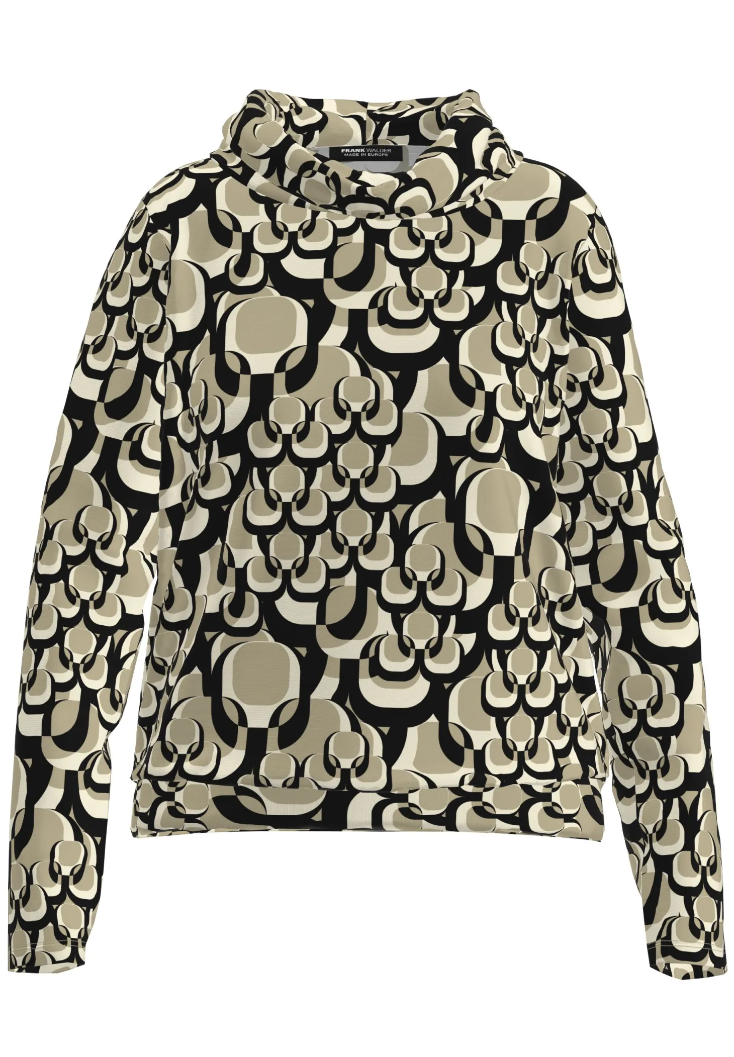 Rollkragenshirt in lockerer Passform