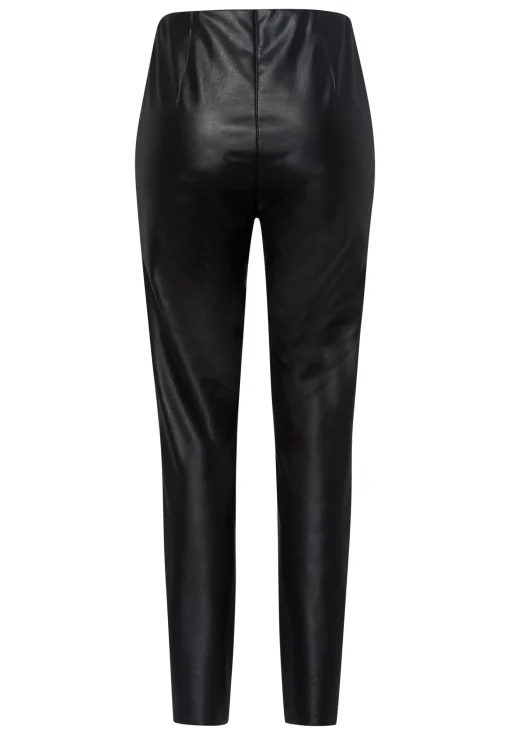 Schlupfhose in Lederoptik
