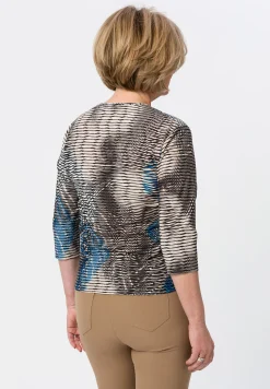 Shirt in einzigartigem Dessin