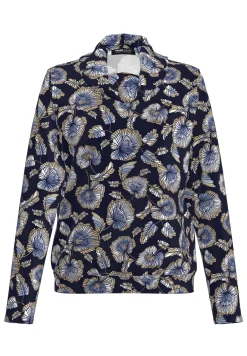 Shirt mit femininem Rollkragen