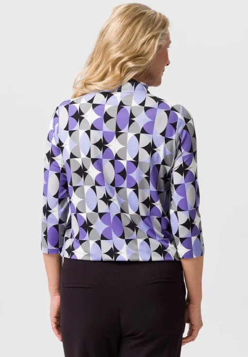 Shirt mit raffinierter Schluppe