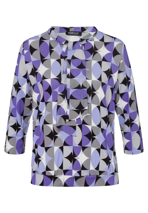 Shirt mit raffinierter Schluppe