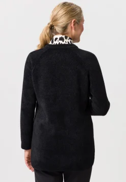 Strickjacke mit langen Raglanärmeln