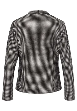 Strickjacke mit modischem Reißverschluss